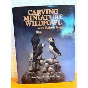 Vintage Carving Miniature Wildfowl with Robert Guge *Please read description**